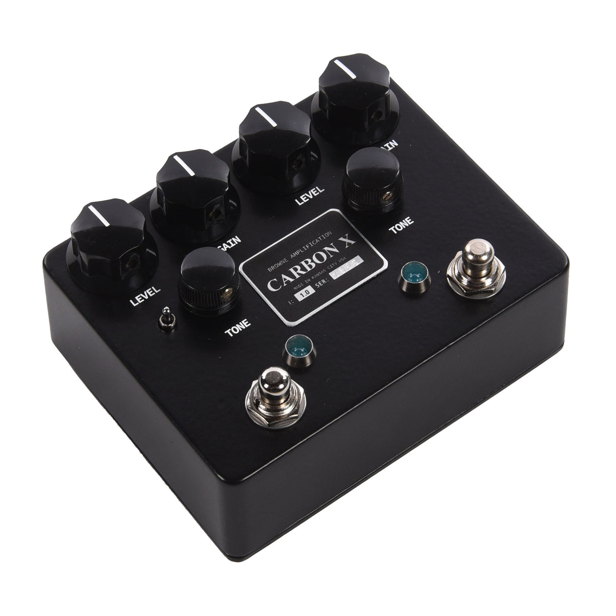 Browne Amplification Carbon X Dual Overdrive Pedal Effects and Pedals / Overdrive and Boost