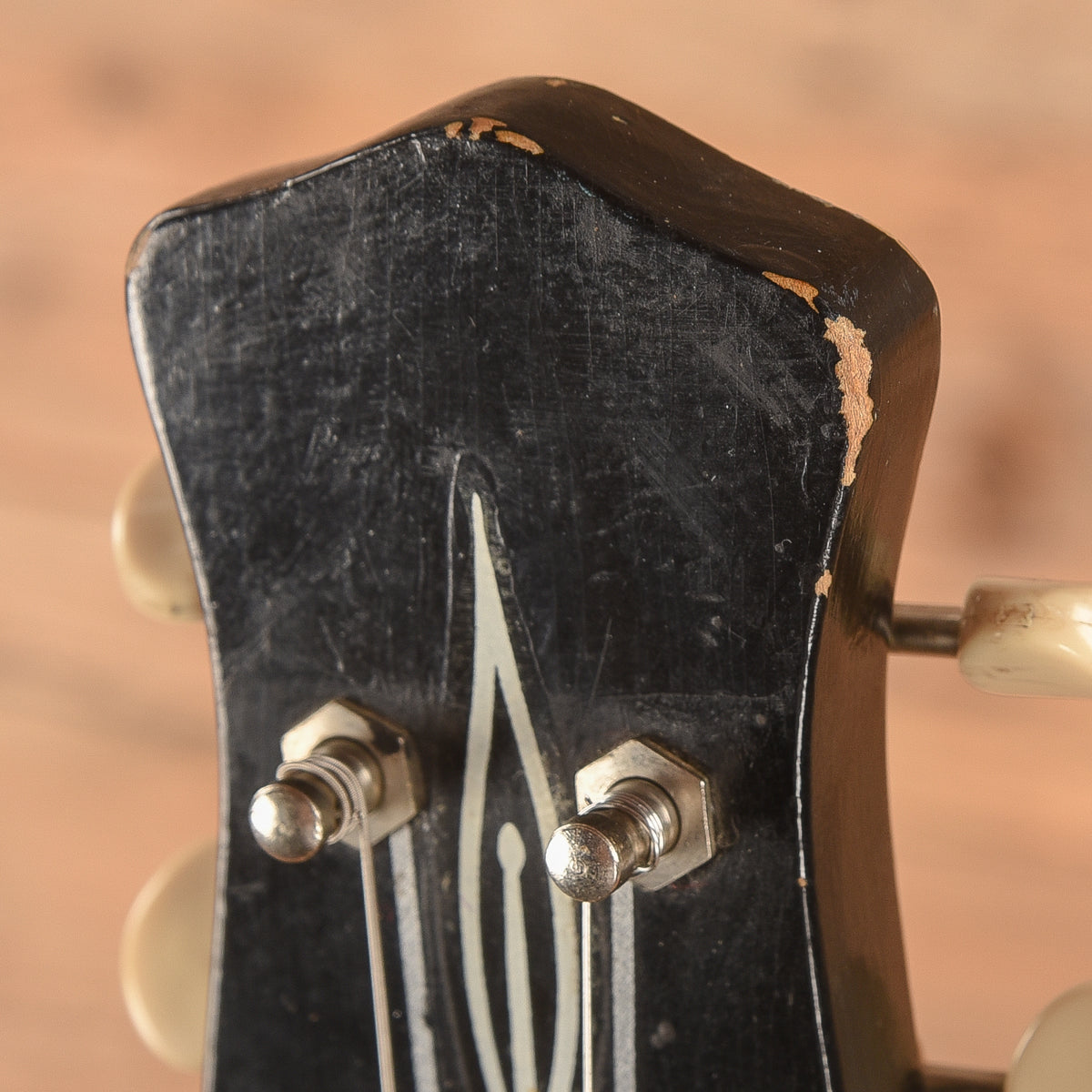 Danelectro Pinstripes Black 1960s Electric Guitars / Semi-Hollow