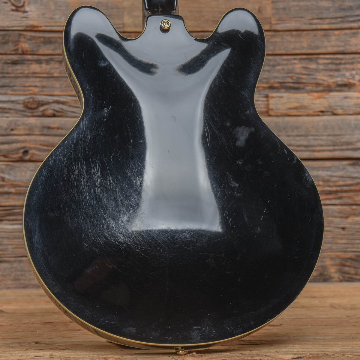 Epiphone Sheraton Black 2005 Electric Guitars / Semi-Hollow