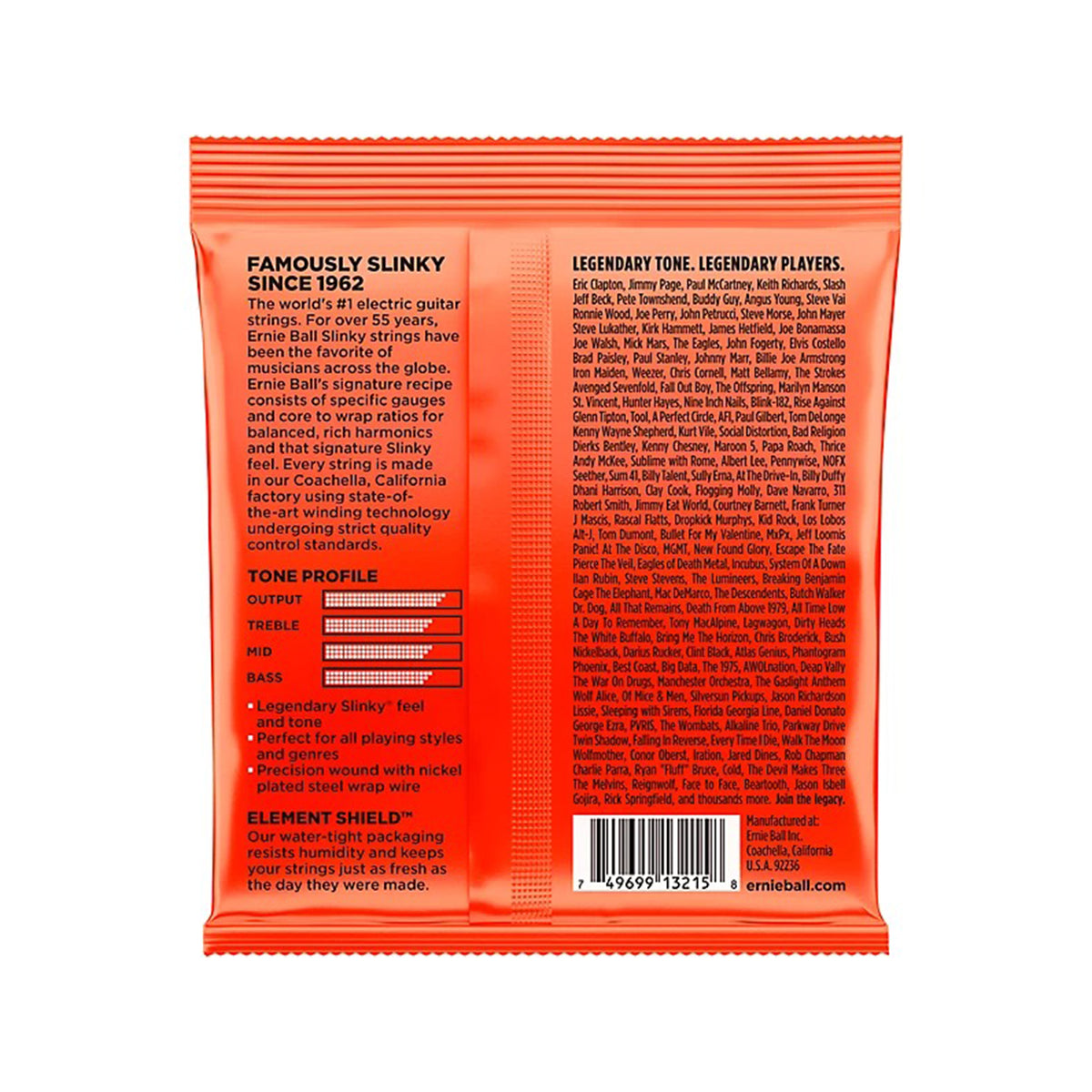 Ernie Ball 3215 Skinny Top Heavy Bottom Nickel Wound Strings 10-52 3-Pack Accessories / Strings / Guitar Strings