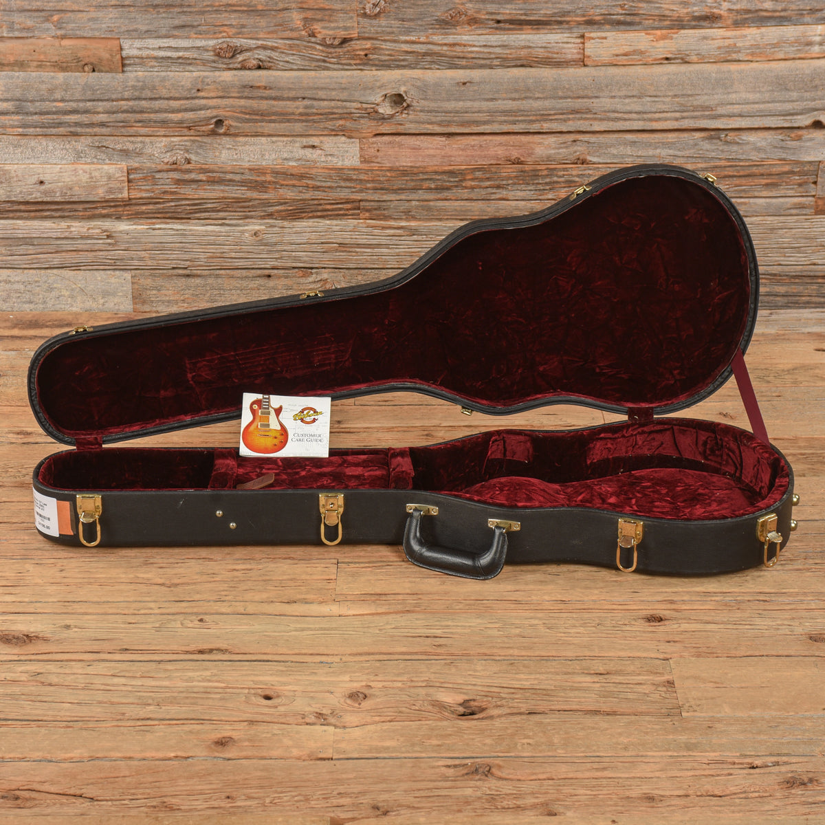 Gibson Art and Historic 57 Les Paul Custom Reissue Ebony 2001 Electric Guitars / Solid Body
