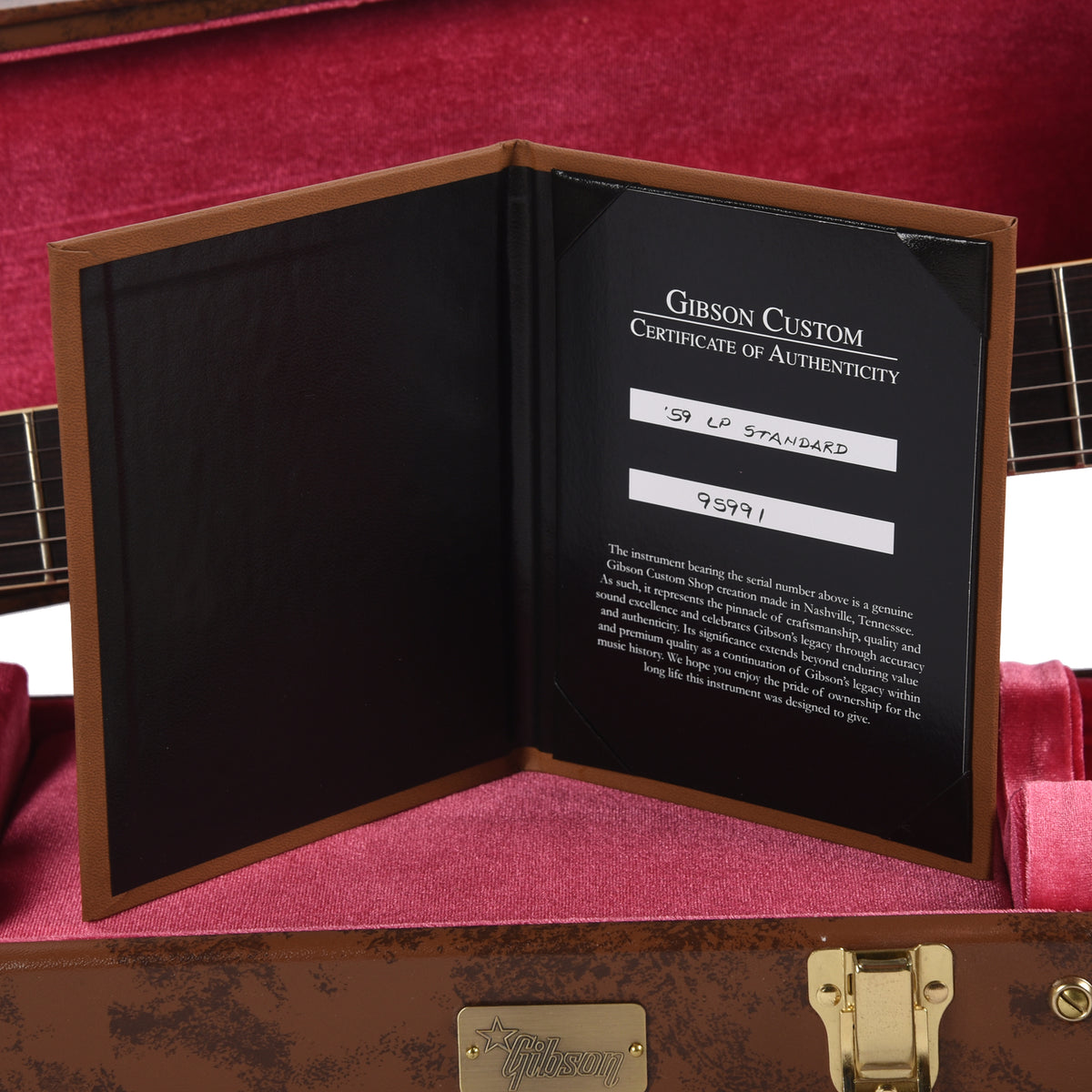 Gibson Custom Shop 1959 Les Paul Standard "CME Spec" Cherry Tea Burst VOS w/60 V2 Neck Electric Guitars / Solid Body