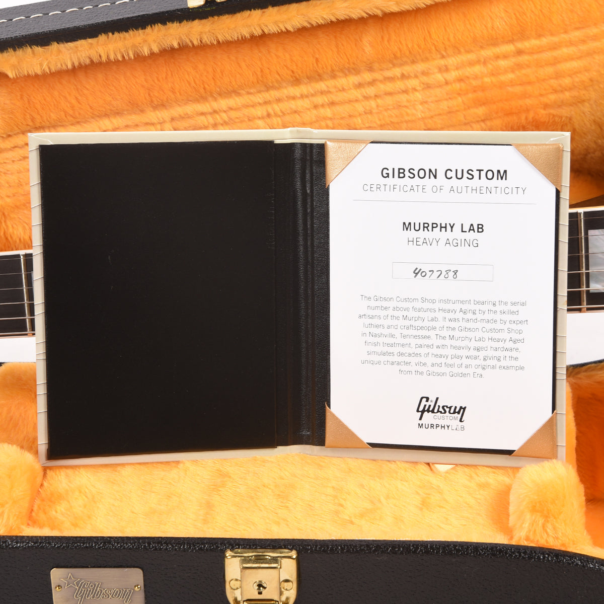 Gibson Custom Shop 1968 Les Paul Custom "CME Spec" Heavy Antique Ebony Murphy Lab Heavy Aged Electric Guitars / Solid Body
