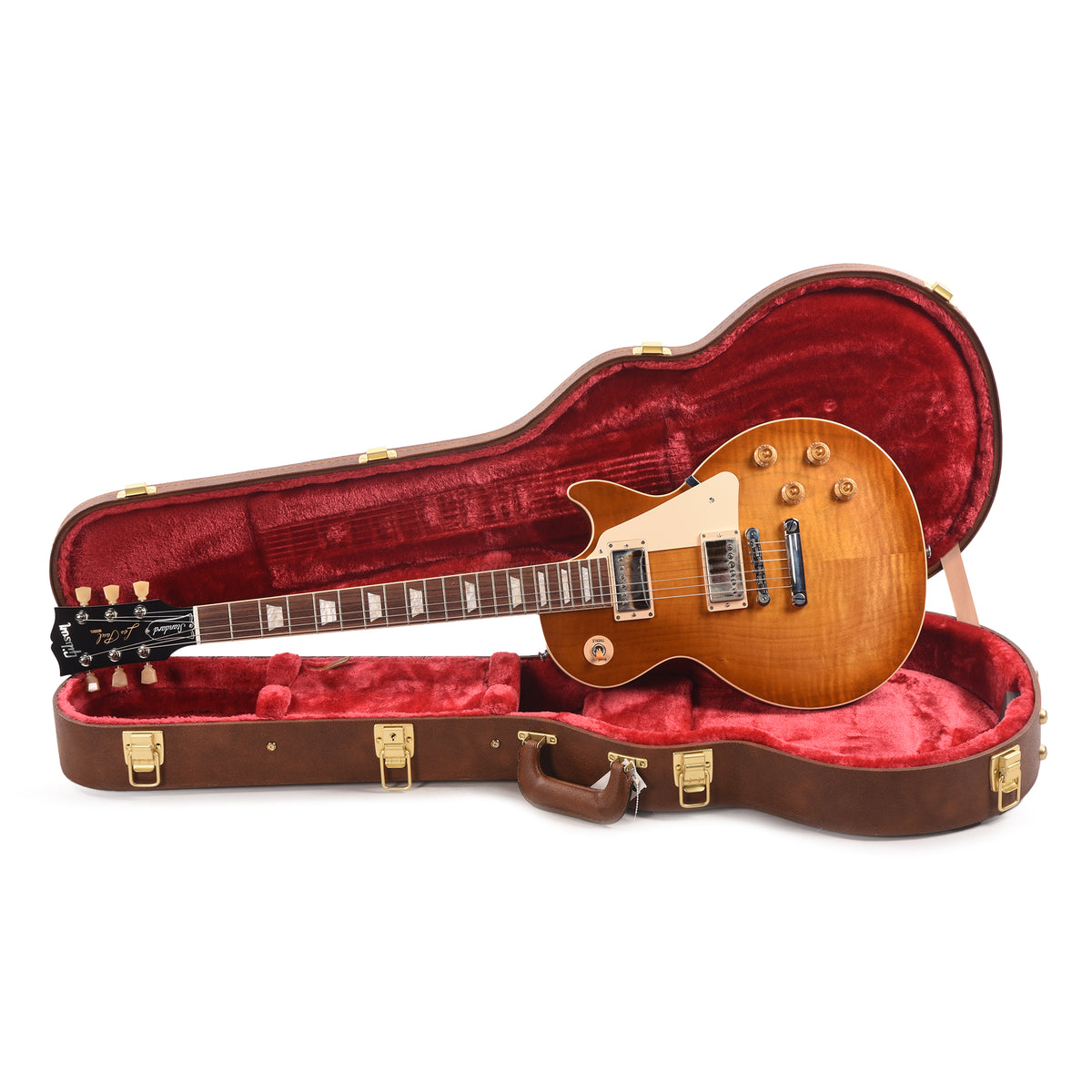 Gibson Original Les Paul Standard '50s Dirty Lemon Burst Electric Guitars / Solid Body