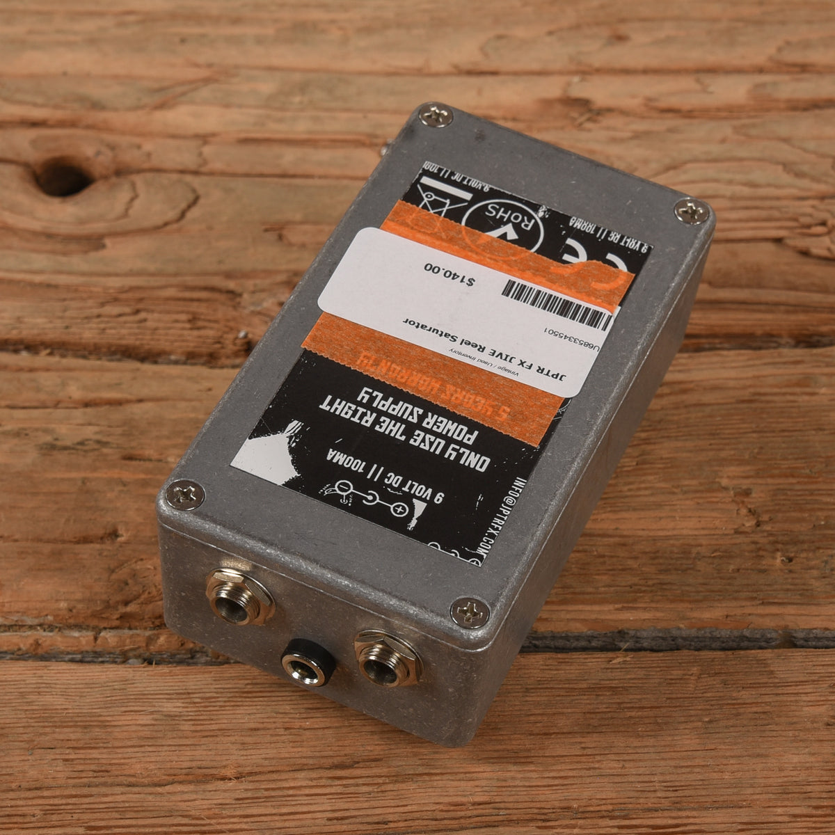 JPTR FX JIVE Reel Saturator Effects and Pedals / Overdrive and Boost