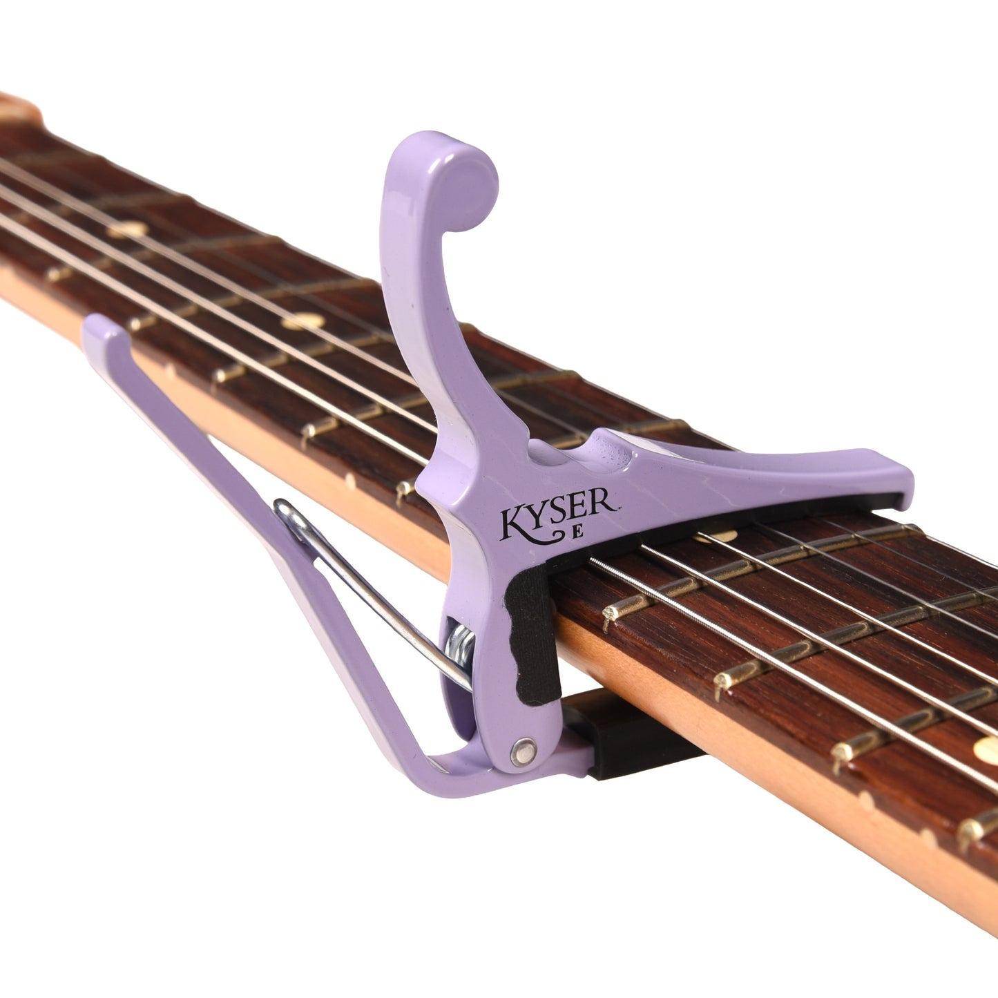Fender x Kyser Quick-Change Electric Guitar Capo Lavender Haze, 9.5" Radius Accessories / Capos