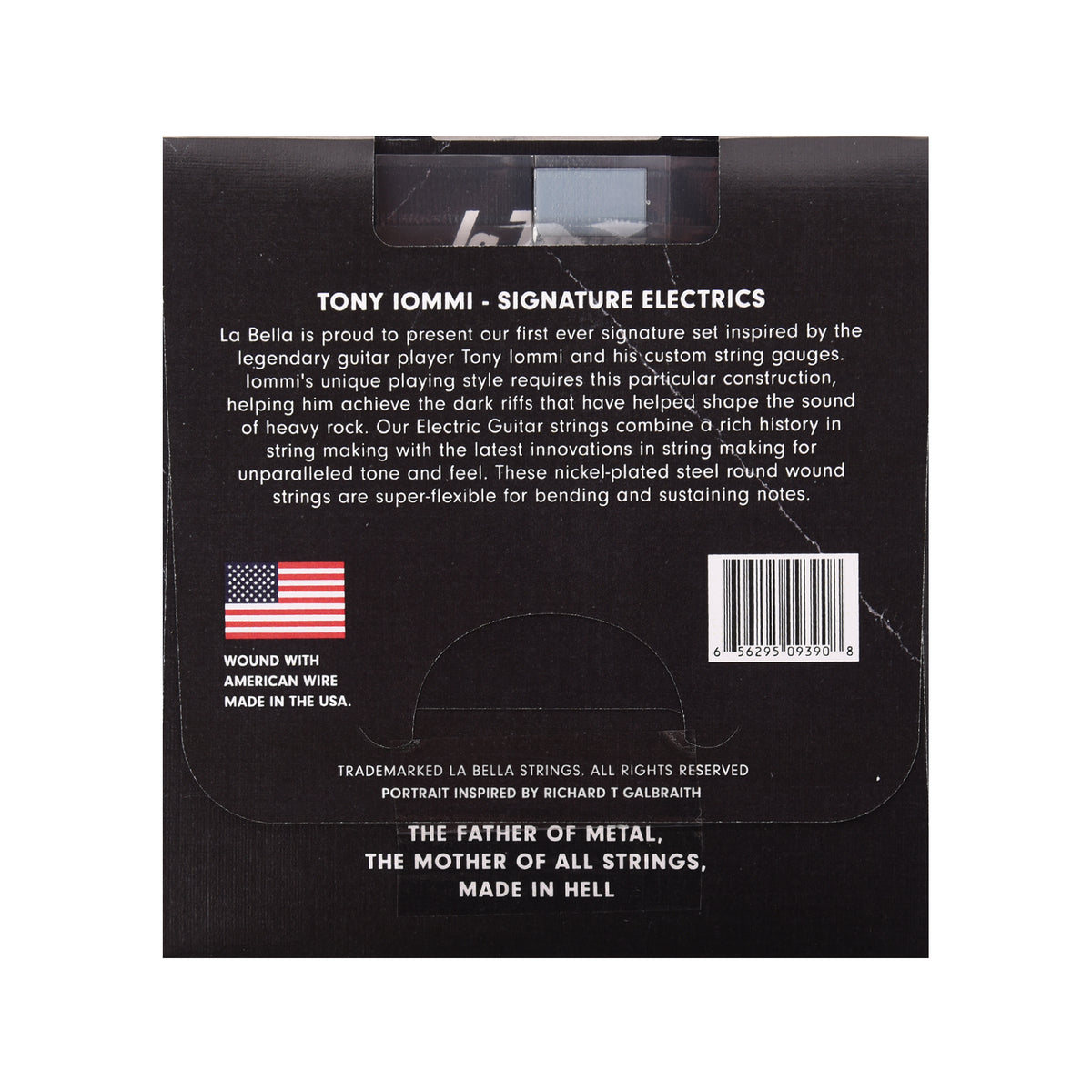 La Bella TI942 Tony Iommi Signature Electric Guitar Strings 9-42 Accessories / Strings / Guitar Strings
