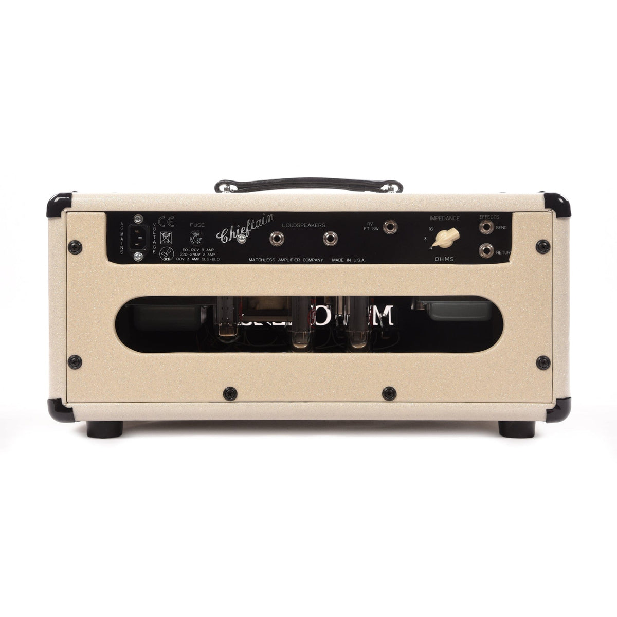 Matchless Chieftan Reverb 40W Head Sparkle Cream Amps / Guitar Heads