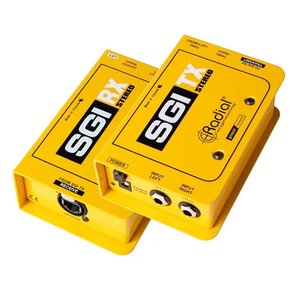 Radial SGI Stereo TX/RX Studio Instrument Interface Direct Boxes