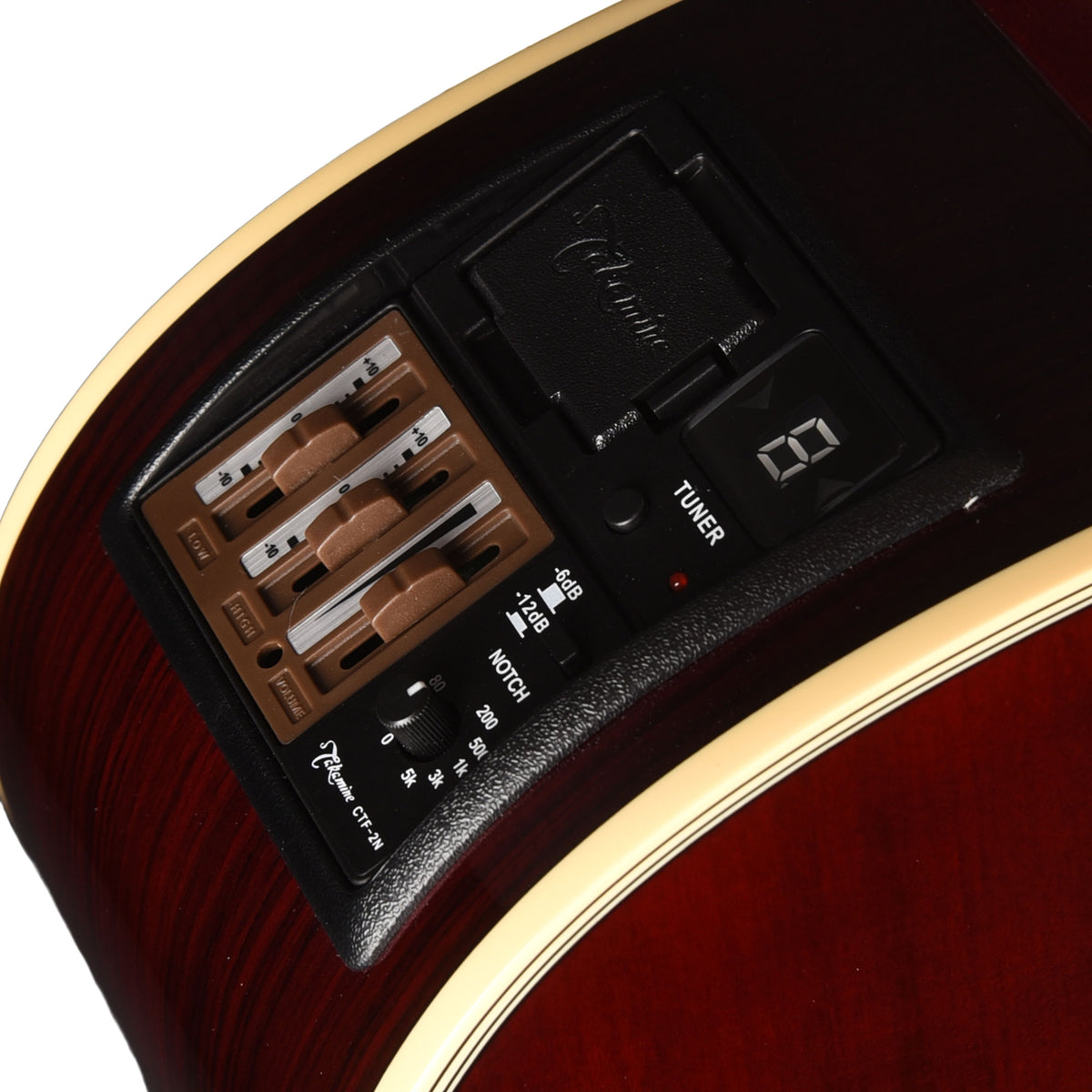 Takamine John Jorgenson Model 12-String Dreadnought Cutaway Red Acoustic Guitars / Dreadnought