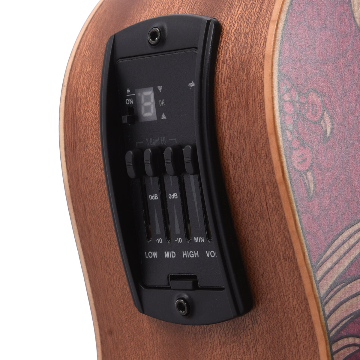 Taylor GS Mini-e Special Edition Dragon Acoustic Guitars / Mini/Travel