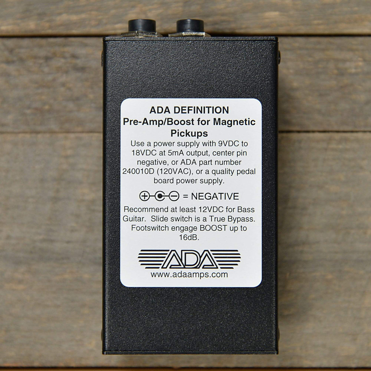 A/DA Definition Pre-Ampilifier Effects and Pedals / Overdrive and Boost