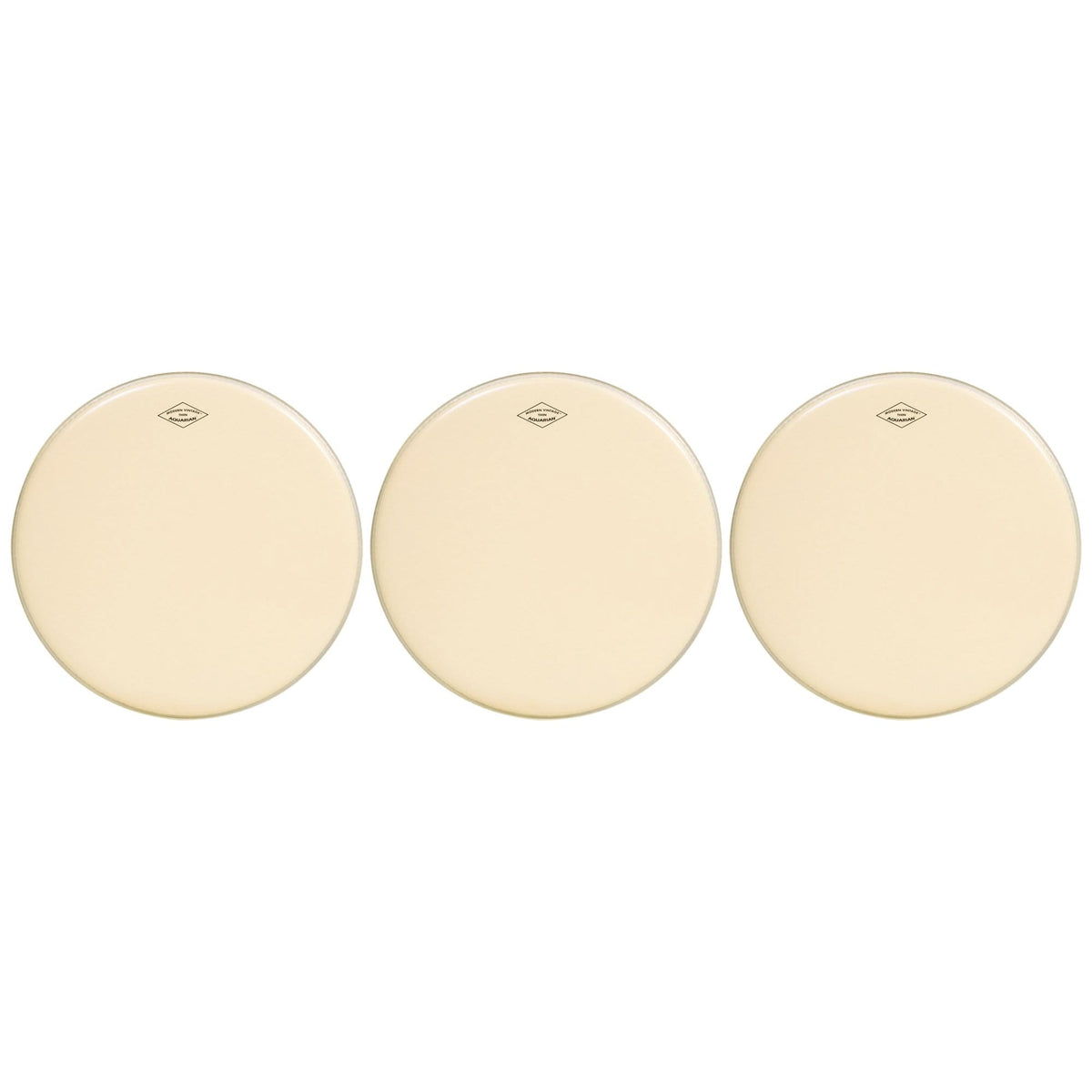Aquarian 14" Modern Vintage Medium Drumhead (3 Pack Bundle) Drums and Percussion / Parts and Accessories / Heads