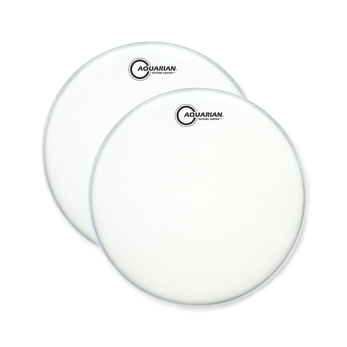 Aquarian 15" White Texture Coated Batter Drumhead (2 Pack Bundle) Drums and Percussion / Parts and Accessories / Heads