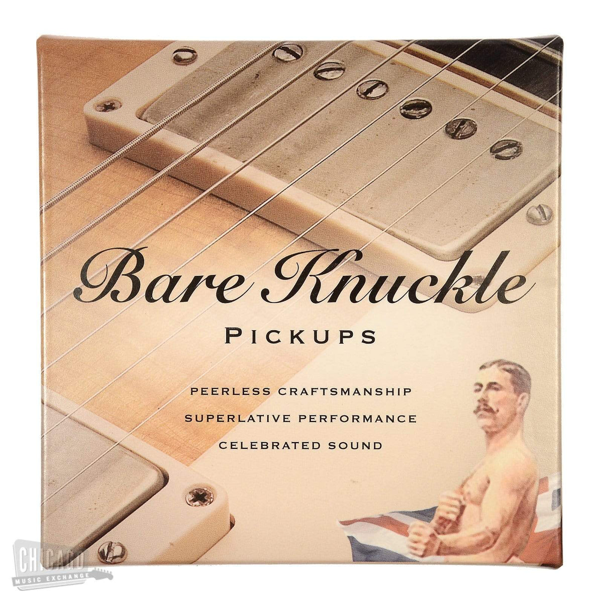 Bare Knuckle Aftermath Humbucker Pickup Set 50mm 4-Conductor Short Leg Tyger Parts / Guitar Pickups