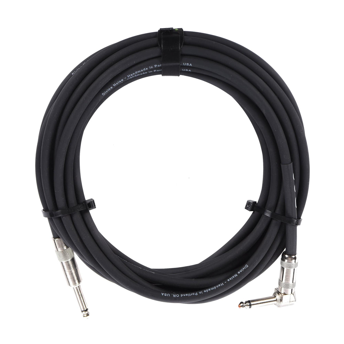 Divine Noise Straight Cable Black 25' Straight/Right Angle Accessories / Cables