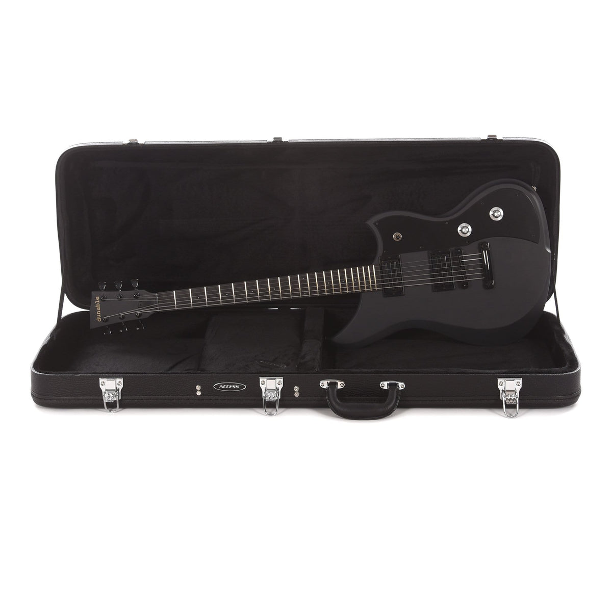 Dunable Yeti Mahogany Murdered Out w/Bigfoot Pickups Electric Guitars / Solid Body