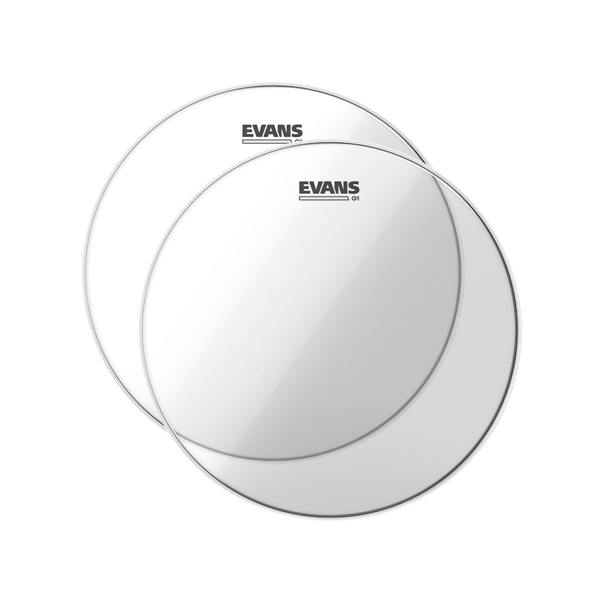 Evans 15" G1 Clear (2 Pack Bundle) Drums and Percussion / Parts and Accessories / Heads