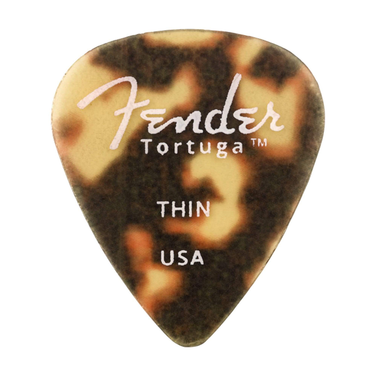 Fender Tortuga Picks 351 Thin 4 Pack (24) Bundle Accessories / Picks