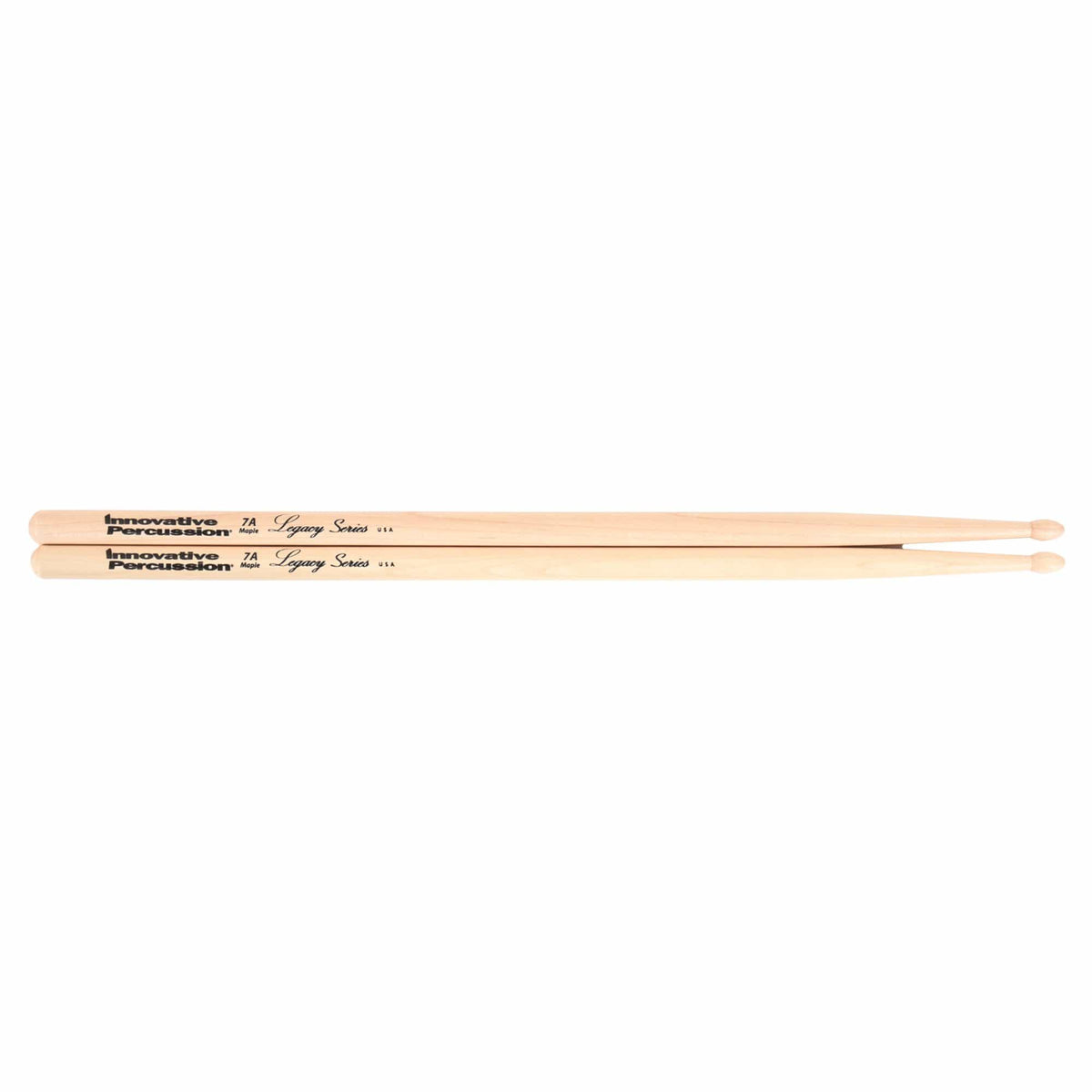 Innovative Percussion Legacy Series 7A Maple Wood Tip Drum Sticks Drums and Percussion / Parts and Accessories / Drum Sticks and Mallets