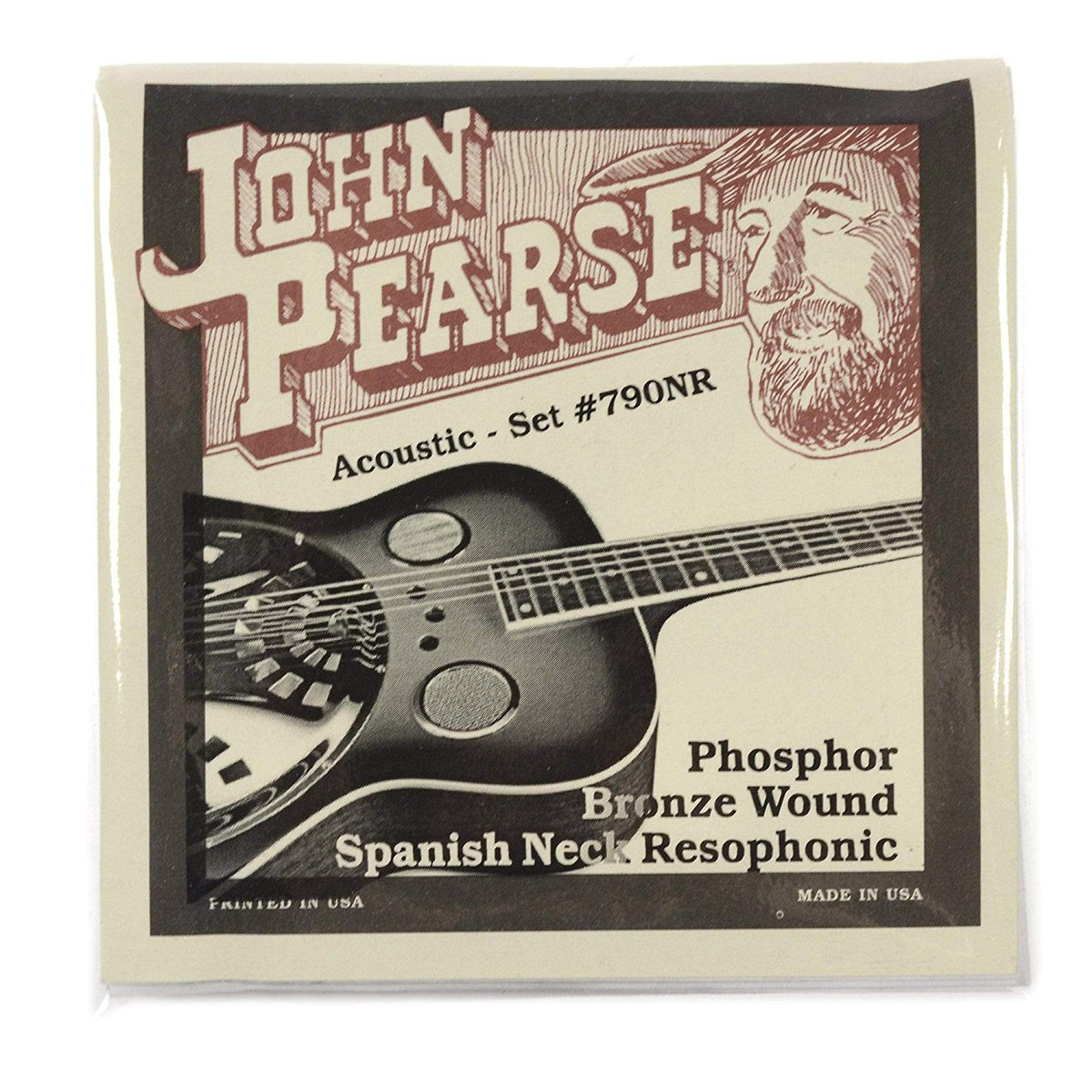 John Pearse Acoustic Strings Phosphor Bronze Spanish Neck Resophonic 13-56 (3 Pack Bundle) Accessories / Strings / Guitar Strings