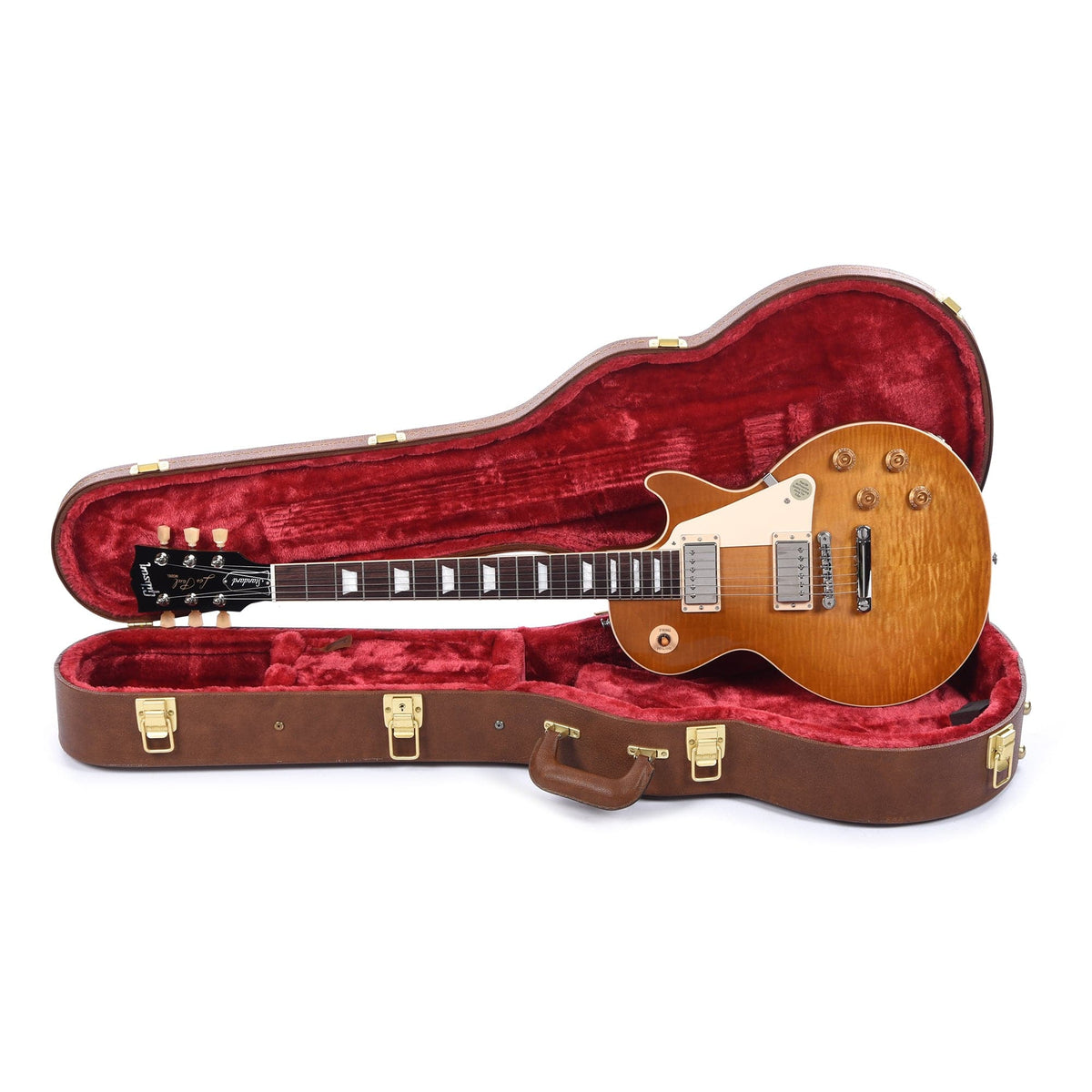 Gibson Original Les Paul Standard '50s Dirty Lemon Burst Electric Guitars / Solid Body