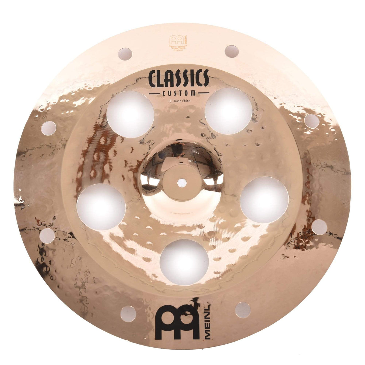 Meinl 18" Classics Custom Trash China Cymbal Drums and Percussion / Cymbals / Crash