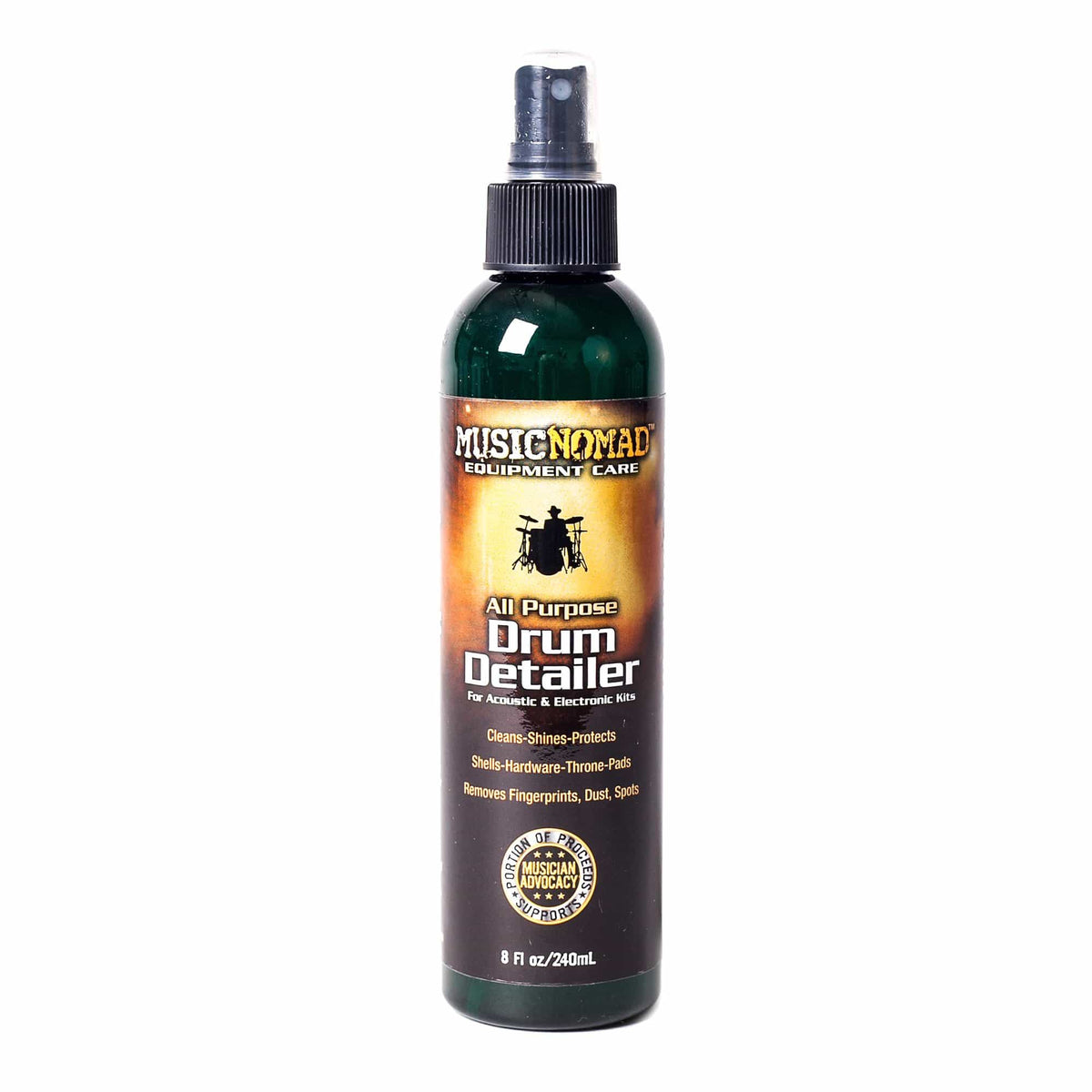 Music Nomad Drum Detailer All Purpose for Cymbals, Hardware & Shells Accessories / Tools