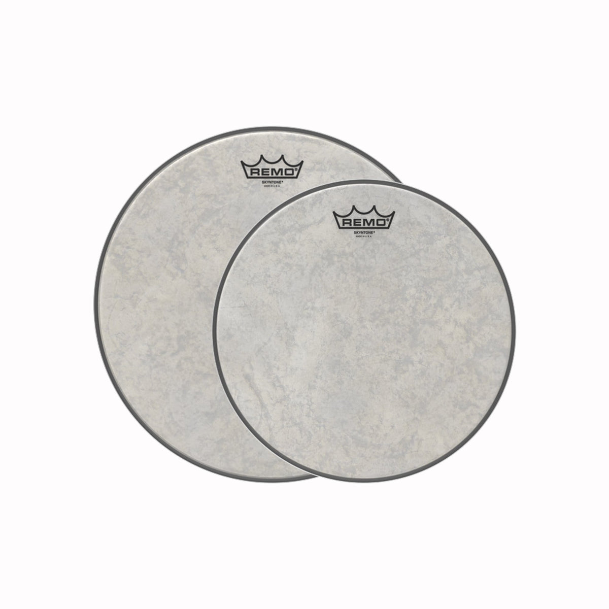 Remo 12/14" Diplomat Skyntone Drumhead (2 Pack Bundle) Drums and Percussion / Parts and Accessories / Heads