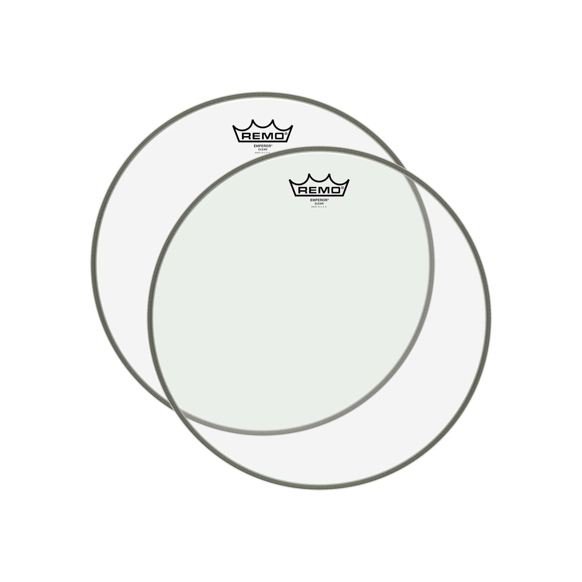 Remo 14" Emperor Clear Drumhead (2 Pack Bundle) Drums and Percussion / Parts and Accessories / Heads