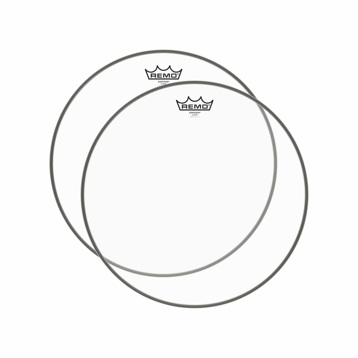 Remo 15" Emperor Clear Drumhead (2 Pack Bundle) Drums and Percussion / Parts and Accessories / Heads