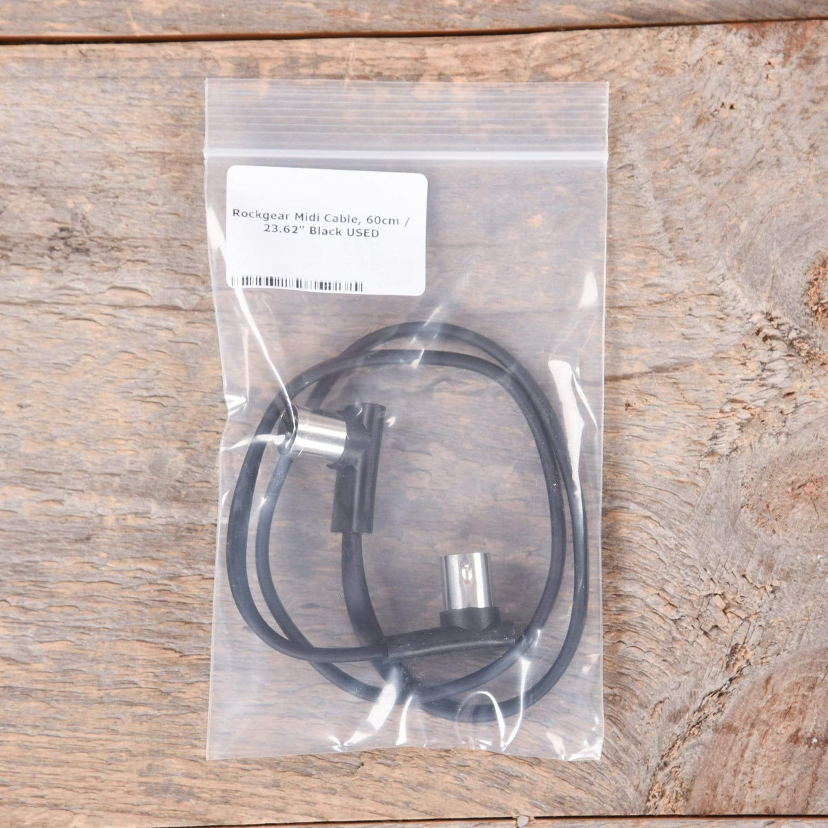 Rockgear Midi Cable, 60cm / 23.62" Black Accessories / Cables