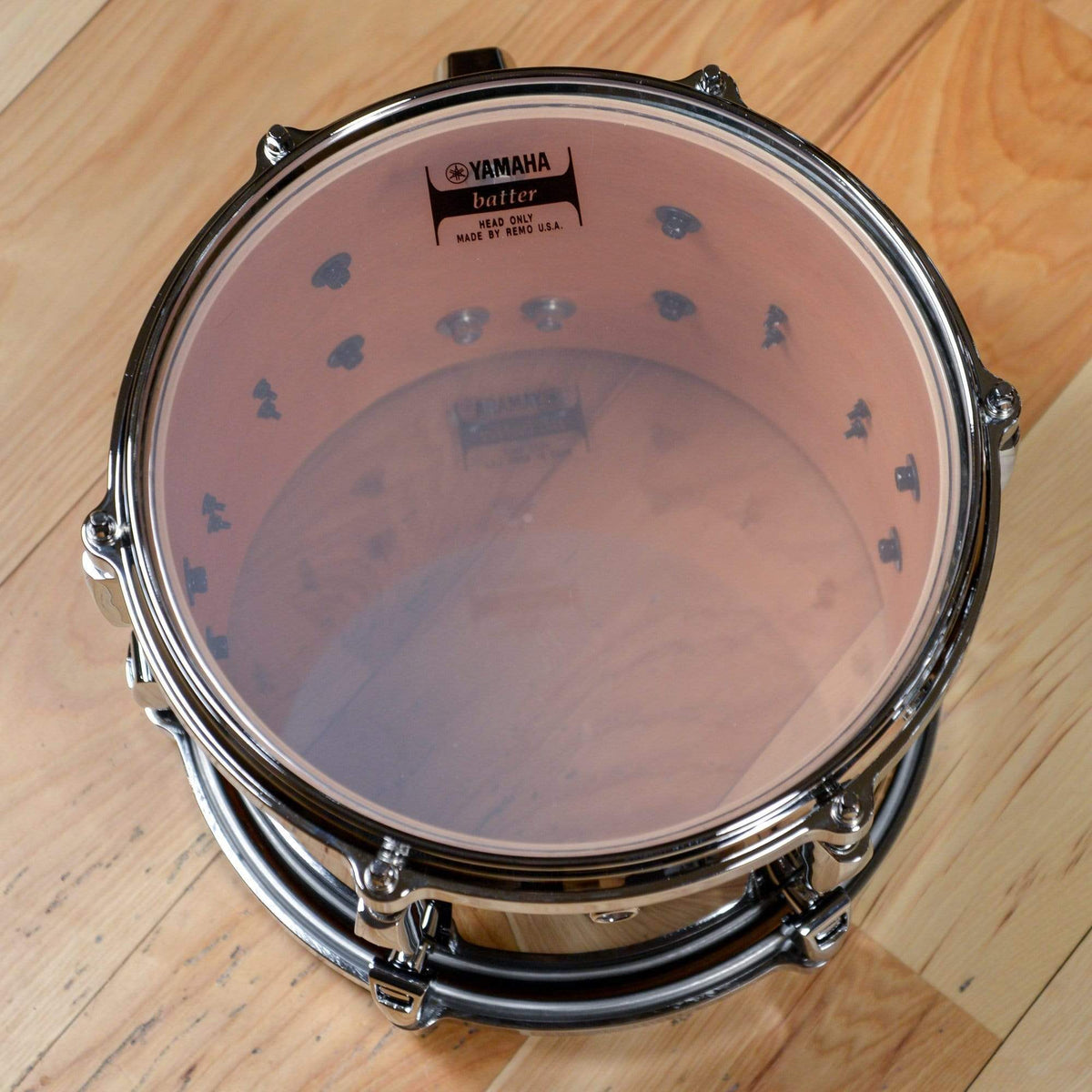 Yamaha Absolute Maple Hybrid 10/12/14/16/22 5pc. Drum Kit Solid Black