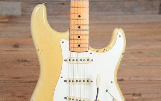 Vintage Vibes: 1958 Blonde Fender Stratocaster