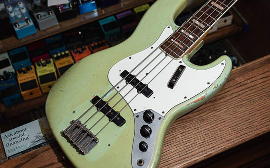 Vintage Vibes: 1970 Sonic Blue Fender Jazz Bass