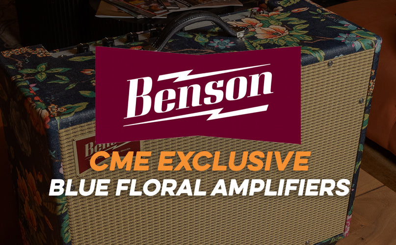 Benson Amps | CME Exclusive Blue Floral Amplifiers
