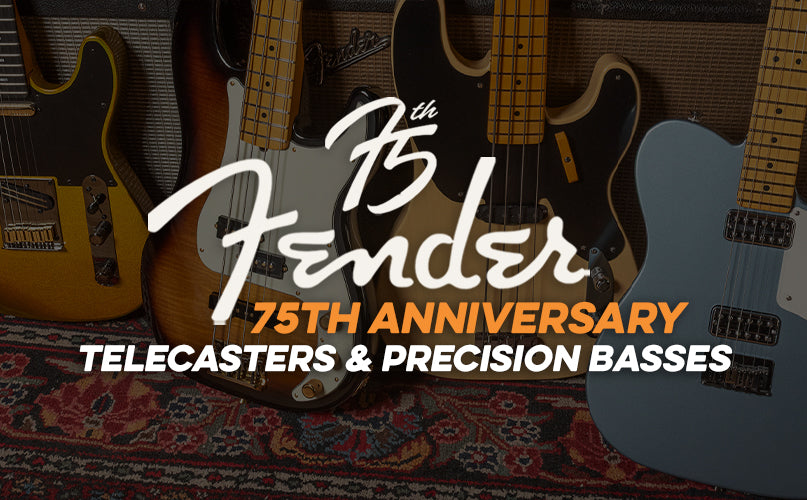 Fender | 75th Anniversary Telecasters and Precision Basses
