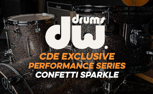 DW Drums | CDE Exclusive Performance Series Confetti Sparkle