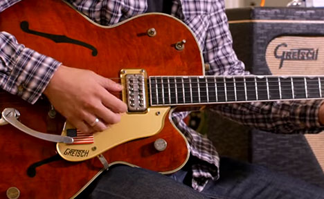 Vintage Vibes: 1958 Gretsch 6122 Chet Atkins Country Gentleman Walnut