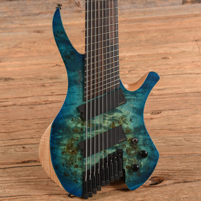 Agile Headless 9-String Blue Burst Electric Guitars / Solid Body