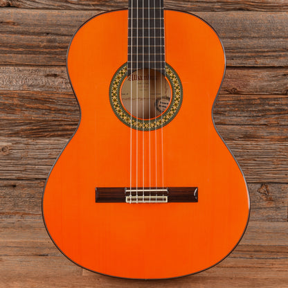 Alhambra Conservatory Series 4 F Flamenco Orange Stain Acoustic Guitars / Classical