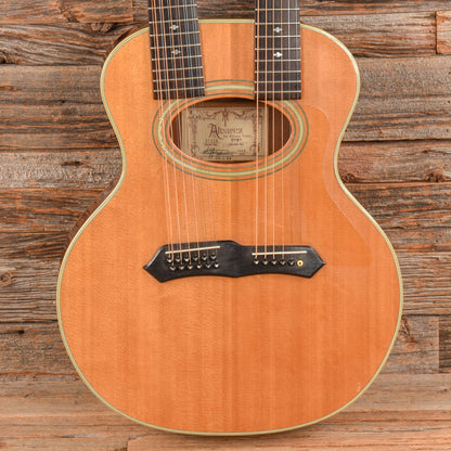 Alvarez Yairi Double Neck 6-12 Natural 1980 Acoustic Guitars / 12-String