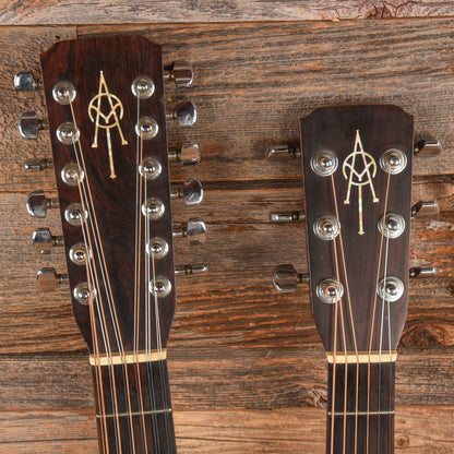Alvarez Yairi Double Neck 6-12 Natural 1980 Acoustic Guitars / 12-String