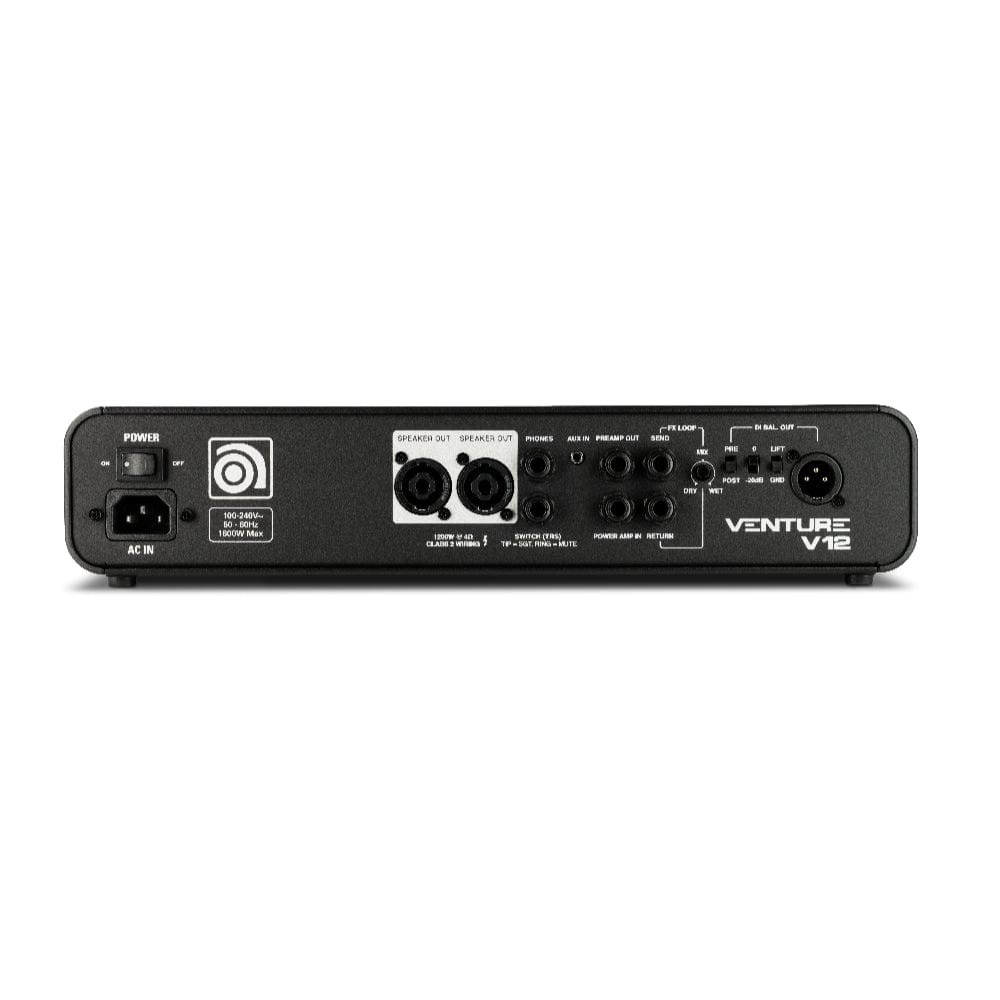 Ampeg Venture V12 1200W Bass Amp Head Amps / Bass Heads