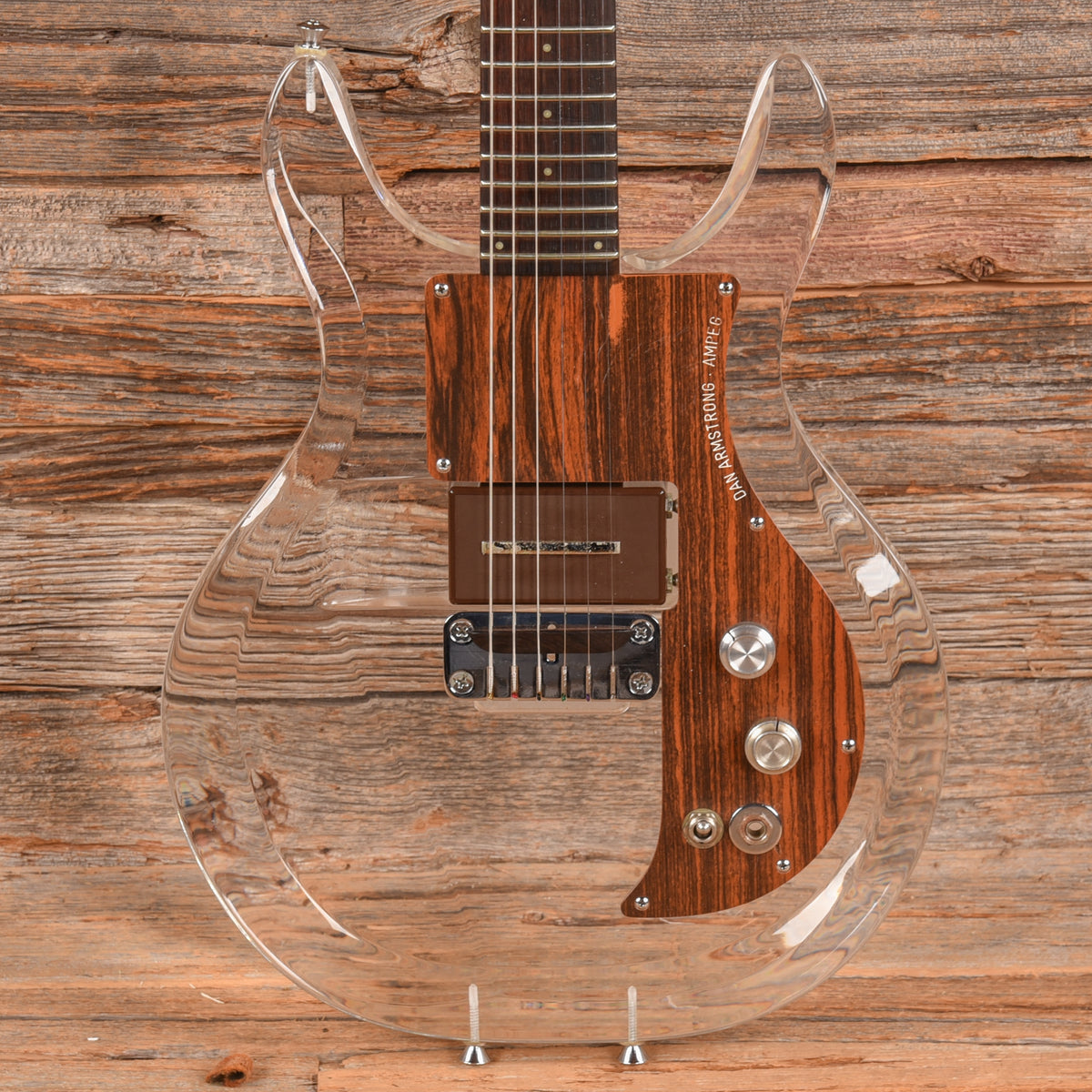 Ampeg Dan Armstrong Clear 1970s Electric Guitars / Solid Body