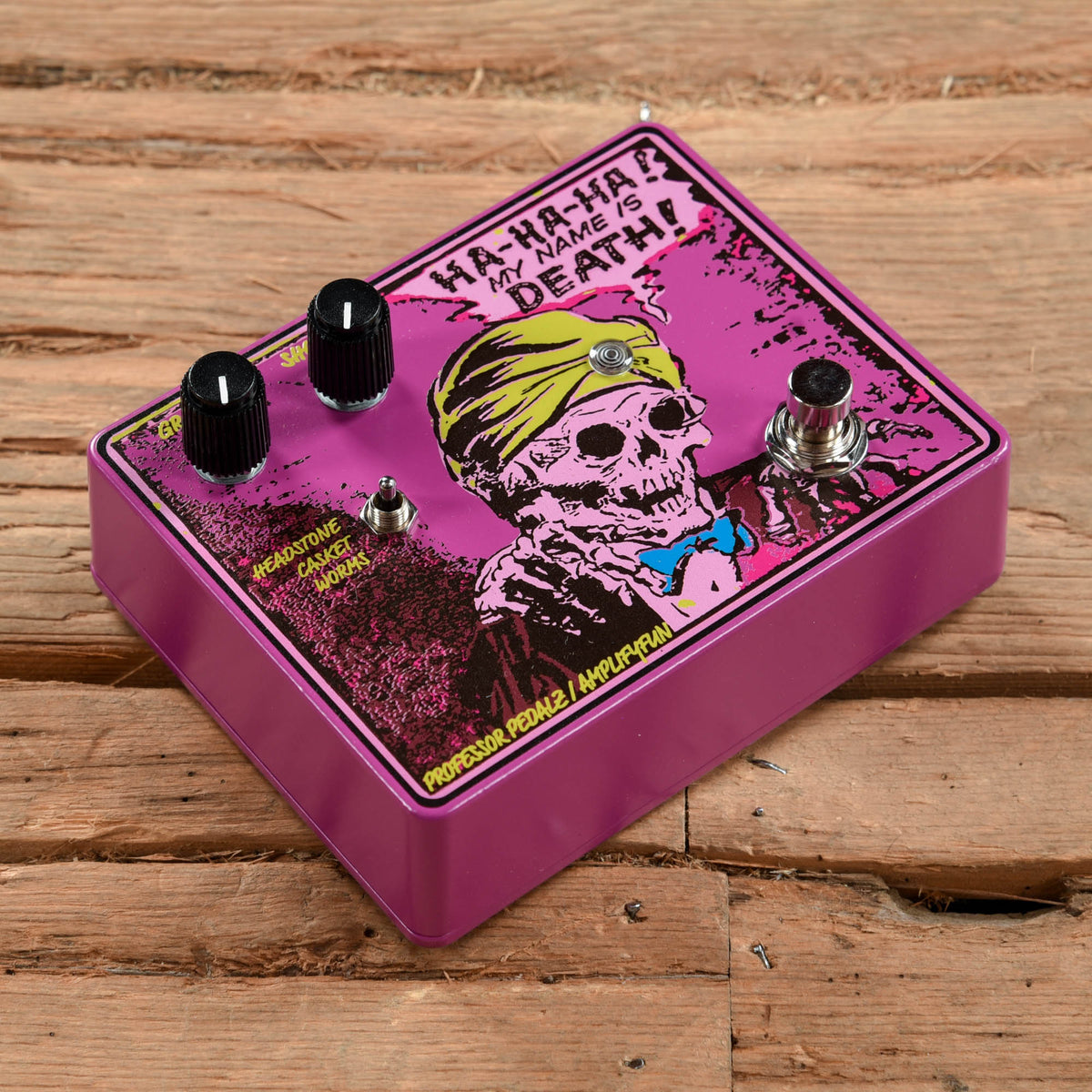 Amplifyfun Mystery of the Jewel Nightwolf Purple Effects and Pedals / Overdrive and Boost