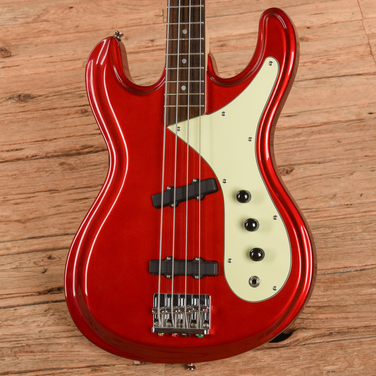 Aria DMB-380 Diamond Bass Candy Apple Red Bass Guitars / 4-String