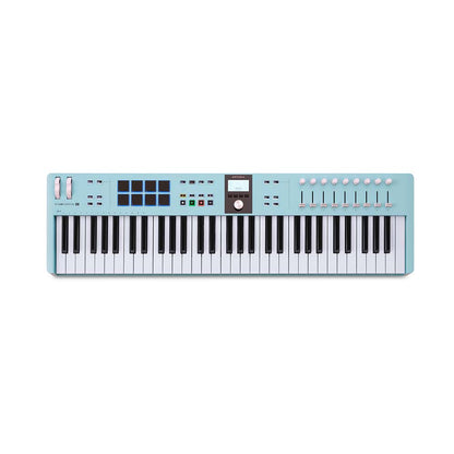 Arturia KeyLab Essential 61 MK3 MIDI Keyboard Controller Aquamarine Effects and Pedals / Controllers, Volume and Expression