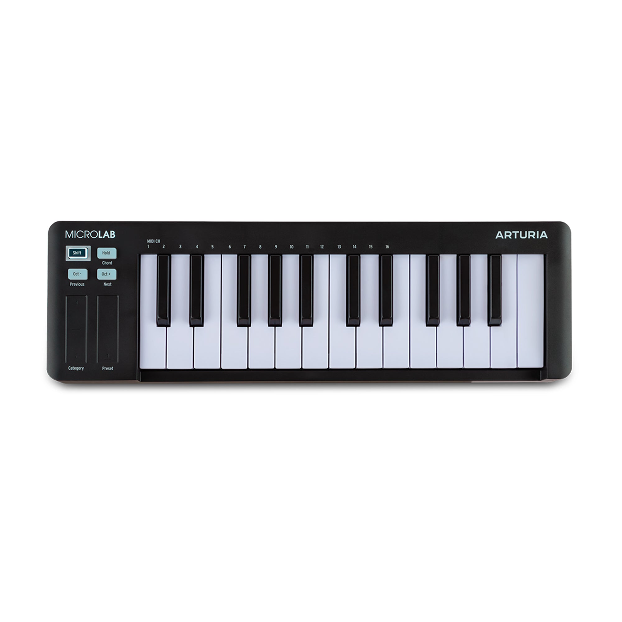 Arturia MicroLab Mk3 25-Key Universal MIDI Controller Black Effects and Pedals / Controllers, Volume and Expression