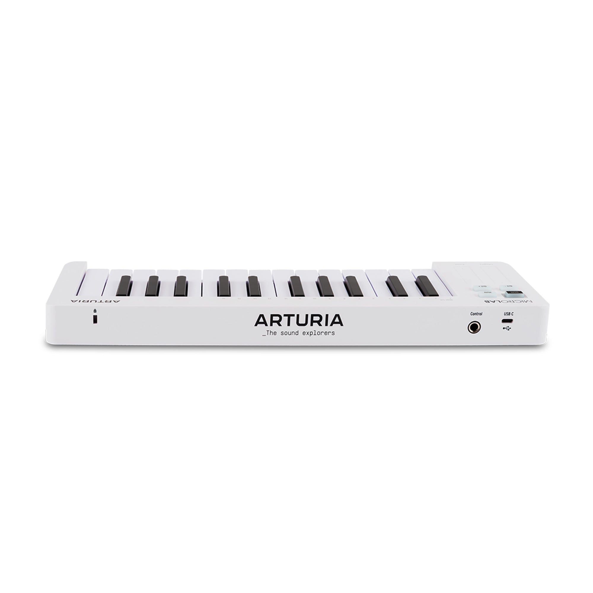 Arturia MicroLab Mk3 25-Key Universal MIDI Controller White Effects and Pedals / Controllers, Volume and Expression